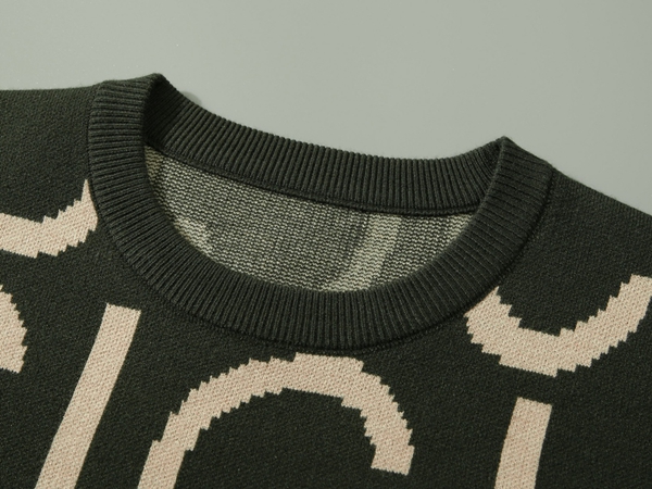 ブランドセーター細部ディテール